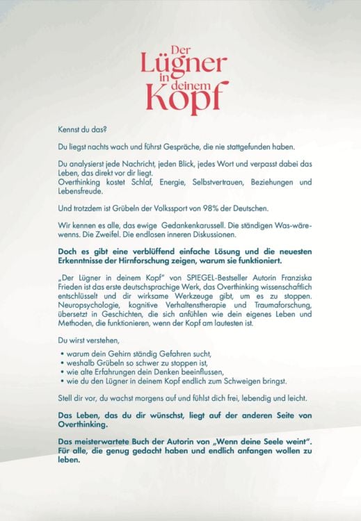 Produktbild: Der L&uuml;gner in deinem Kopf