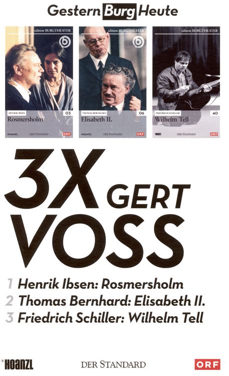 Produktbild: Gert Voss - 3 x Gert Voss