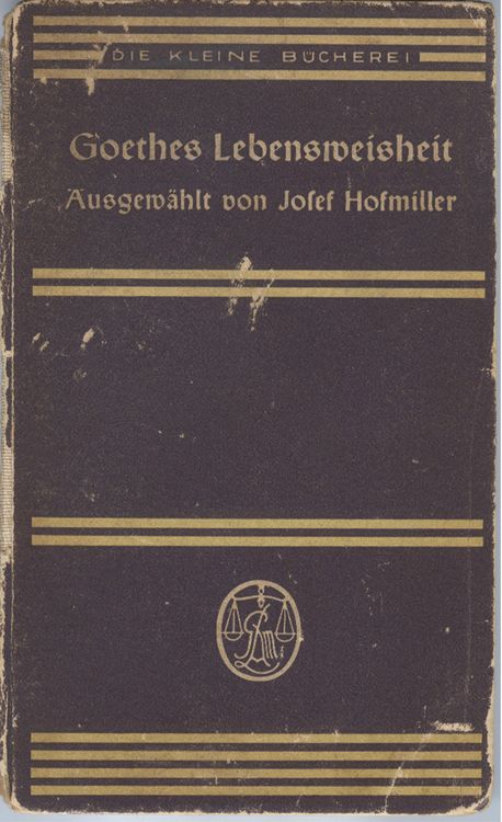 Produktbild: Goethes Lebensweisheit