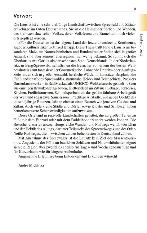 Produktbild: TRESCHER Reisef&uuml;hrer Lausitz