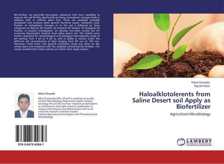 Produktbild: Haloalklotolerents from Saline Desert soil Apply as Biofertilizer
