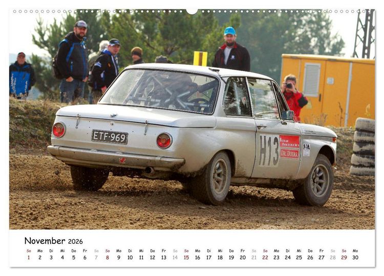 Produktbild: Lausitzrallye Histo EM (Wandkalender 2026 DIN A2 quer), CALVENDO Monatskalender