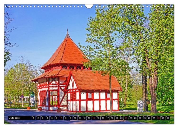 Produktbild: Fr&uuml;hling in Magdeburg (Wandkalender 2026 DIN A3 quer), CALVENDO Monatskalender