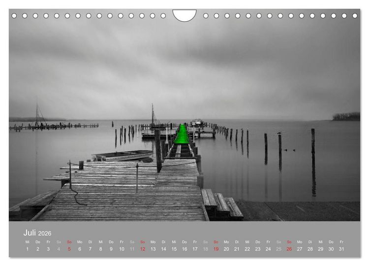Produktbild: H&auml;fen der Ostsee (Wandkalender 2026 DIN A4 quer), CALVENDO Monatskalender