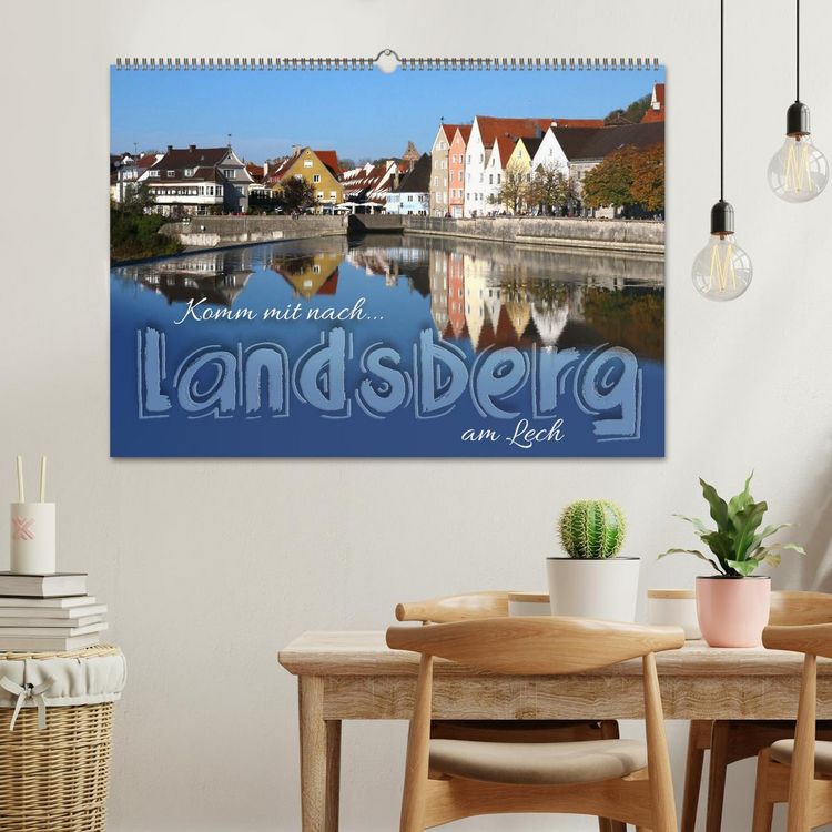Produktbild: Komm mit nach Landsberg am Lech (Wandkalender 2026 DIN A2 quer), CALVENDO Monatskalender