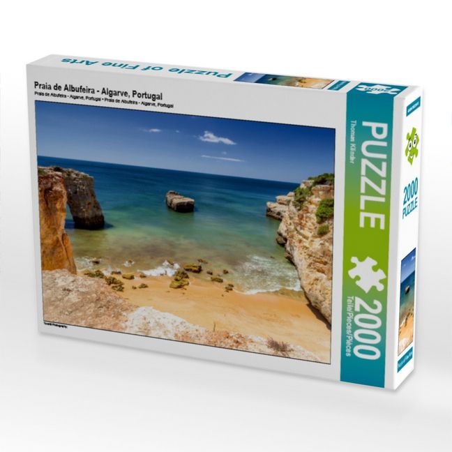 Produktbild: Praia de Albufeira - Algarve, Portugal (Puzzle)