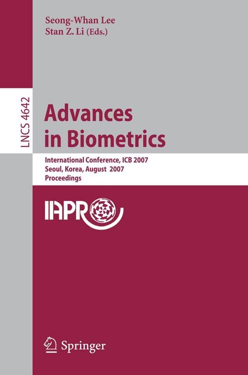 Produktbild: Advances in Biometrics