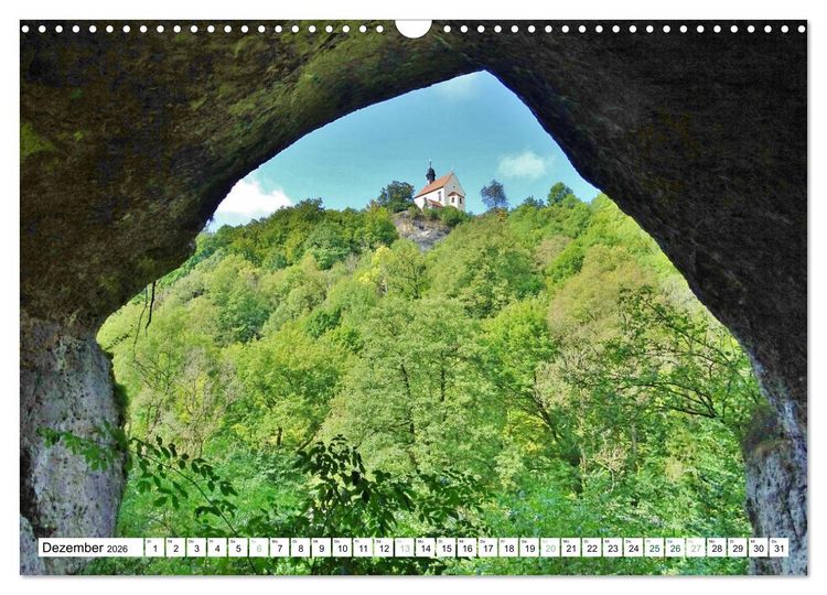 Produktbild: Wandererlebnisse in der Fr&auml;nkischen Schweiz (Wandkalender 2026 DIN A3 quer), CALVENDO Monatskalender