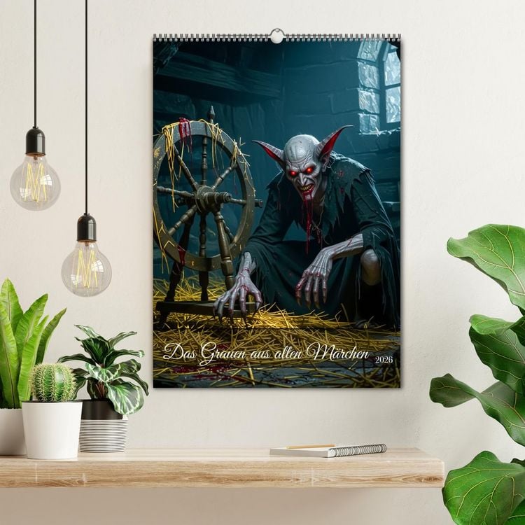 Produktbild: Das Grauen aus alten M&auml;rchen (Wandkalender 2026 DIN A2 hoch), CALVENDO Monatskalender