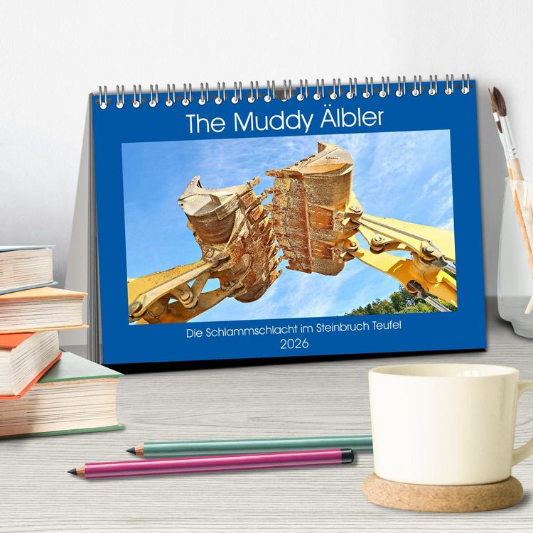 Produktbild: The Muddy &Auml;lbler (Tischkalender 2026 DIN A5 quer), CALVENDO Monatskalender