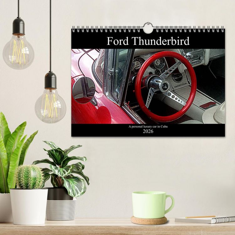 Produktbild: Ford Thunderbird (Wall Calendar 2026 DIN A4 landscape), CALVENDO 12 Month Wall Calendar