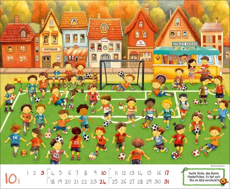 Produktbild: Wimmelkalender 2027
