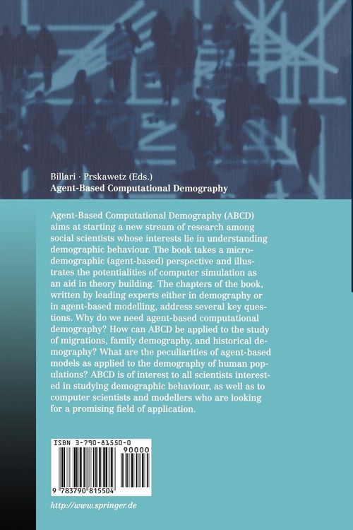 Produktbild: Agent-Based Computational Demography