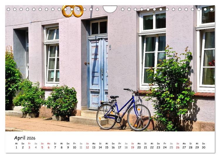 Produktbild: Velomantisch - Radimpressionen (Wandkalender 2026 DIN A4 quer), CALVENDO Monatskalender