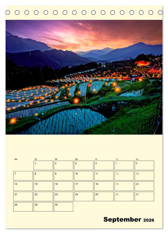 Produktbild: Japan - Hightech und viel Tradition (Tischkalender 2026 DIN A5 hoch), CALVENDO Monatskalender