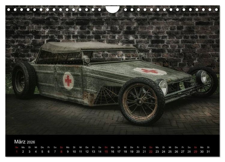 Produktbild: Custom Cars - Autos die begeistern (Wandkalender 2026 DIN A4 quer), CALVENDO Monatskalender