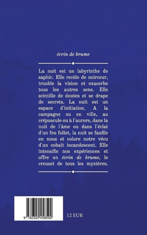 Produktbild: &Eacute;crin de brume