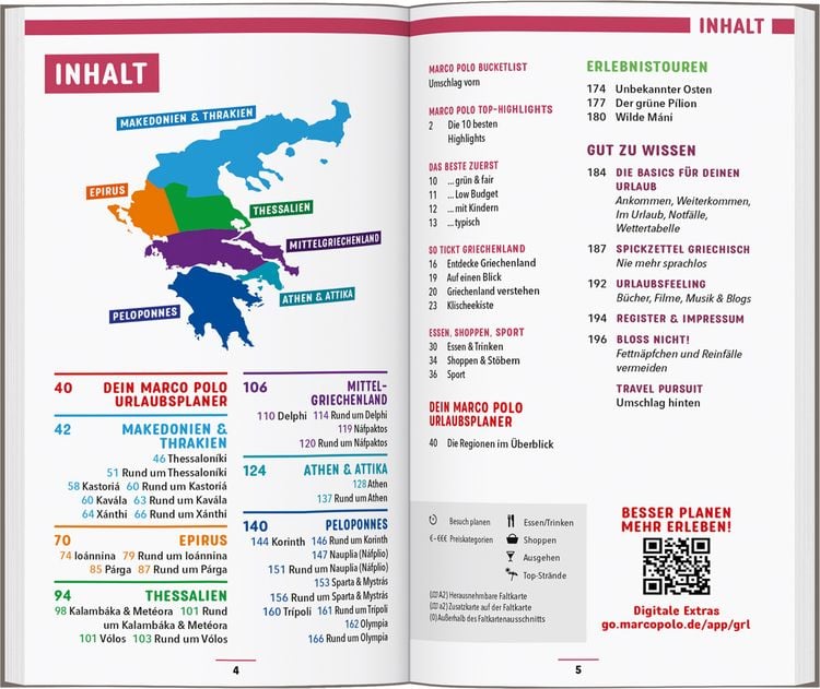 Produktbild: MARCO POLO Reisef&uuml;hrer Griechenland Festland