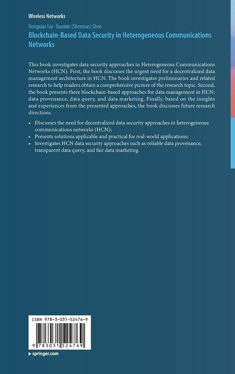 Produktbild: Blockchain-Based Data Security in Heterogeneous Communications Networks
