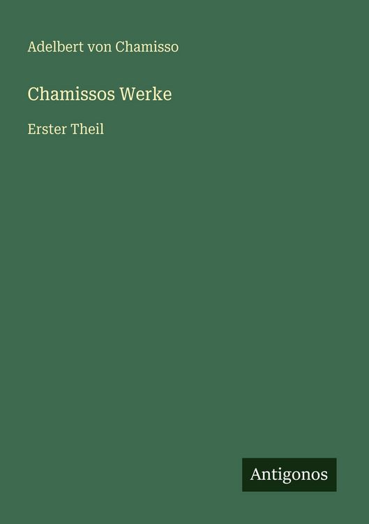 Produktbild: Chamissos Werke
