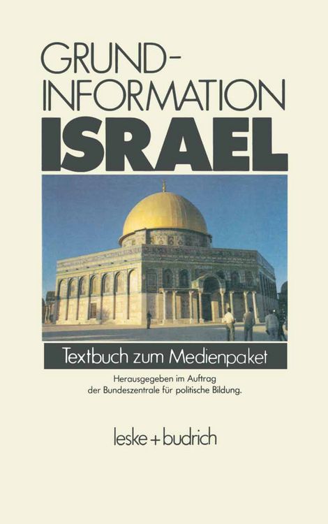 Produktbild: Grundinformation Israel
