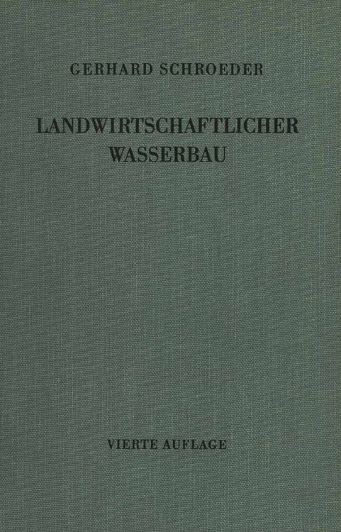 Produktbild: Landwirtschaftlicher Wasserbau