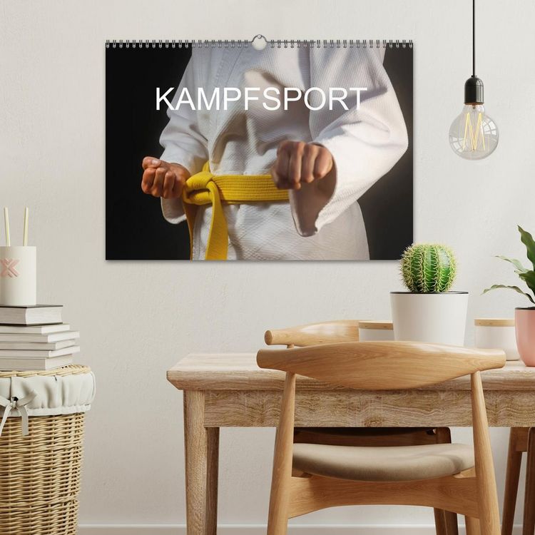 Produktbild: Kampfsport (Wandkalender 2026 DIN A3 quer), CALVENDO Monatskalender