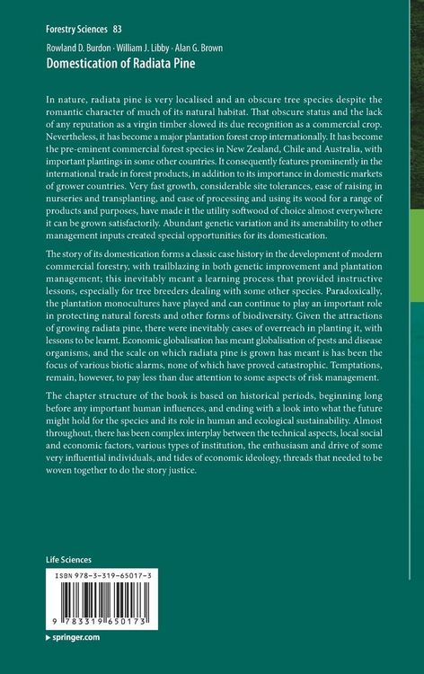 Produktbild: Domestication of Radiata Pine