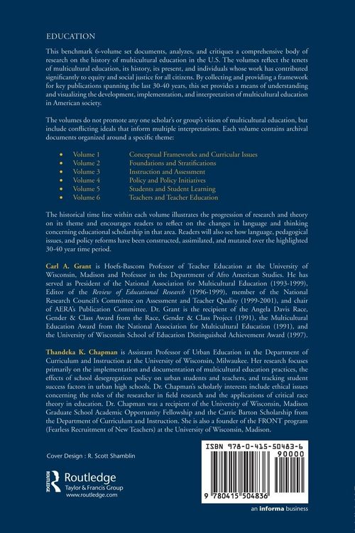 Produktbild: History of Multicultural Education