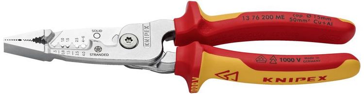 Produktbild: Knipex 13 76 200 ME Multifunktionszange 200mm