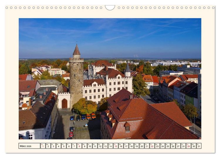 Produktbild: Bautzen - Rundgang durch die mittelalterliche Stadt (Wandkalender 2026 DIN A3 quer), CALVENDO Monatskalender
