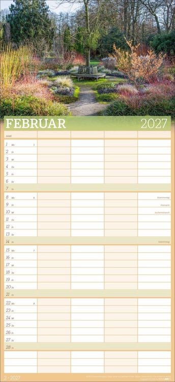 Produktbild: Garten Familienplaner 2027