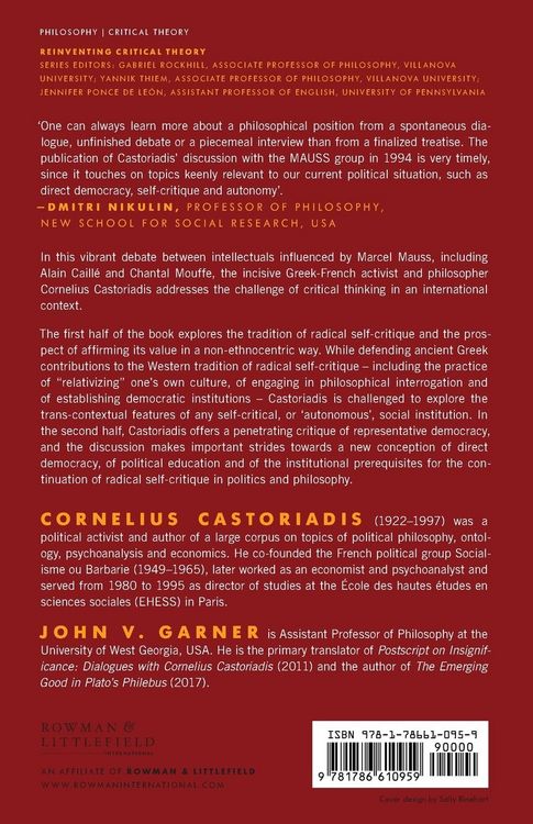 Produktbild: Democracy and Relativism
