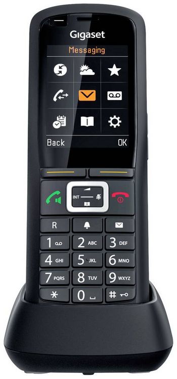 Produktbild: Gigaset R700H Pro DECT Mobilteil Schwarz