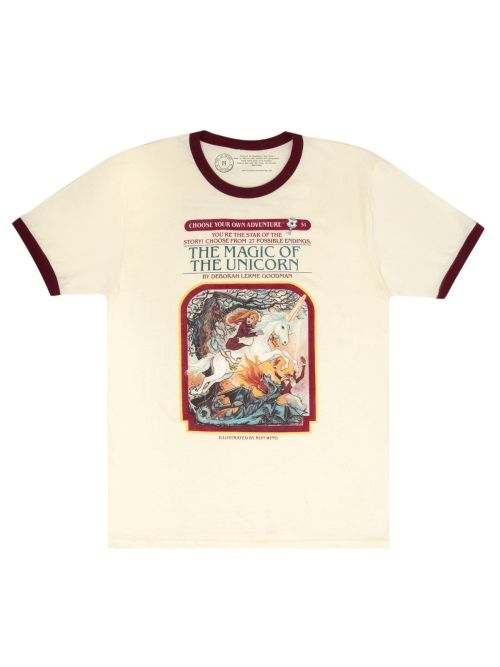 Produktbild: Choose Your Own Adventure: The Magic of the Unicorn Unisex Ringer T-Shirt X-Small