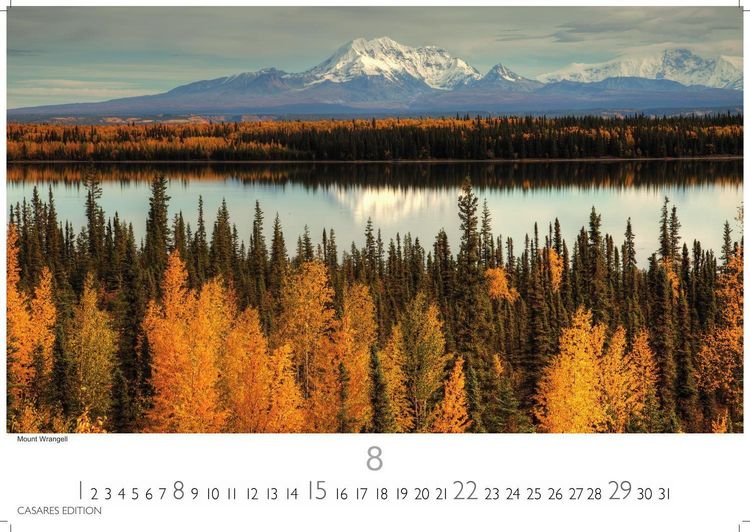 Produktbild: Alaska Kalender 2027 &ndash; Wandkalender | Fotokalender Nordamerika 35x50cm -mit beeindruckenden Naturmotiven, Gletscher, Wildnis und faszinierende Landschaften