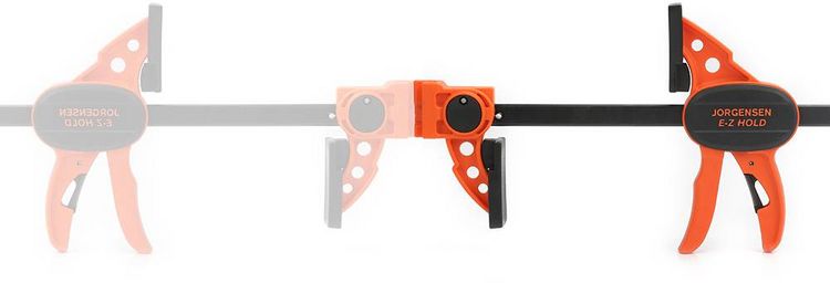 Produktbild: JORGENSEN 2391321 Einhandzwinge Spann-Weite (max.):300mm Produktabmessung, L&auml;nge: 480mm