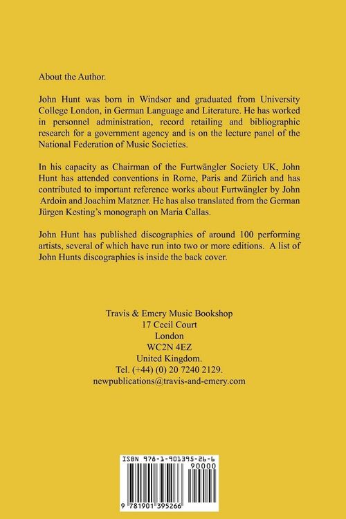 Produktbild: Concert Hall. Discography of the Concert Hall Society and Concert Hall Record Club.