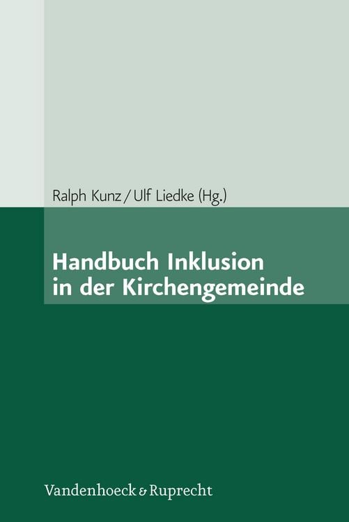 Produktbild: Handbuch Inklusion in der Kirchengemeinde