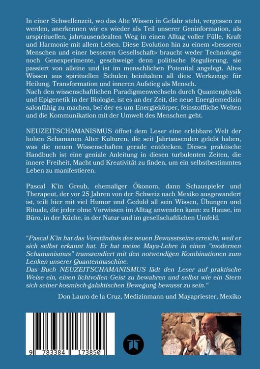 Produktbild: NEUZEITSCHAMANISMUS (Arbeitsbuch mit 77 &Uuml;bungen und Ritualen, 4 Einweihungszeremonien und unz&auml;hligen Maya-Yoga-Techniken; 6 Gratis-Videos mit QR-Code