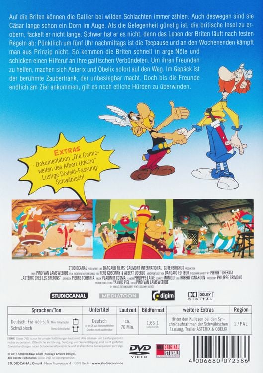 Produktbild: Asterix - Bei den Briten - Digital Remastered