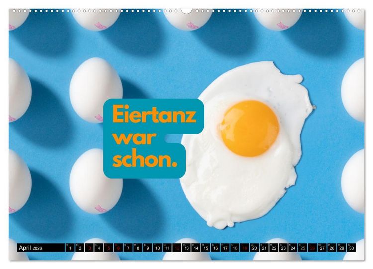 Produktbild: Komm Kaffeesatz lesen! (Wandkalender 2026 DIN A2 quer), CALVENDO Monatskalender