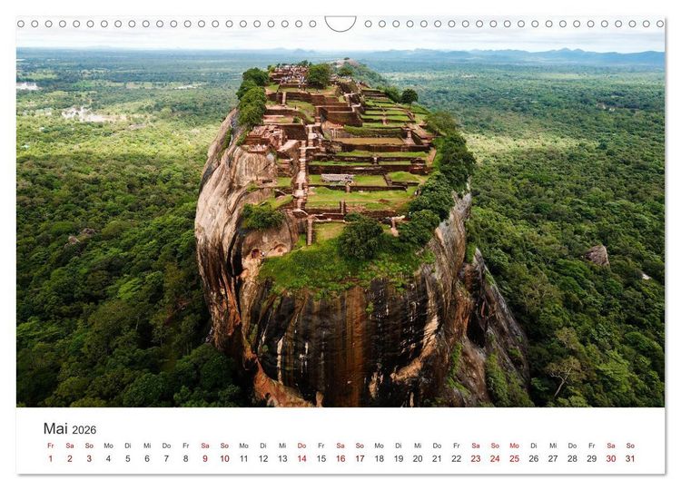 Produktbild: Sri Lanka - Eine einzigartige Trauminsel. (Wandkalender 2026 DIN A3 quer), CALVENDO Monatskalender