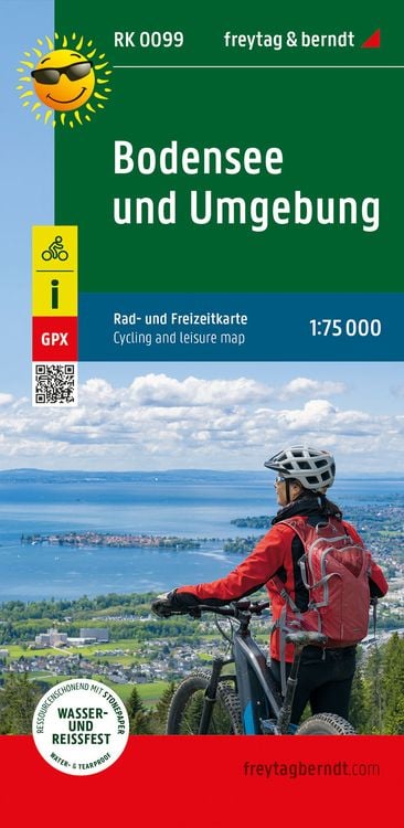 Bild vom Artikel Bodensee und Umgebung, Rad- und Freizeitkarte 1:75.000, freytag & berndt, RK 0099 vom Autor Freytag & berndt