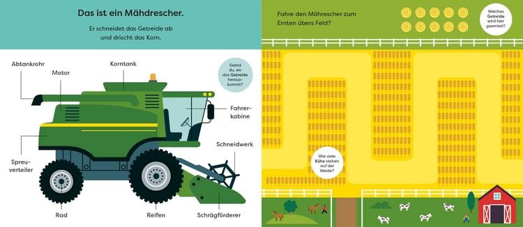 Produktbild: Tut, Tut! &ndash; Mein Schiebebuch: Lass uns Traktor fahren!