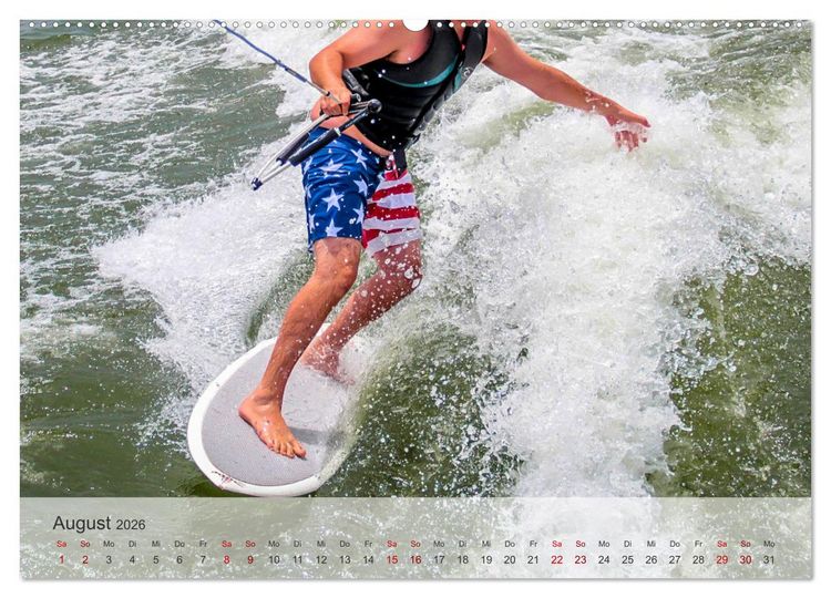Produktbild: Wassersport - Fun pur (Wandkalender 2026 DIN A2 quer), CALVENDO Monatskalender