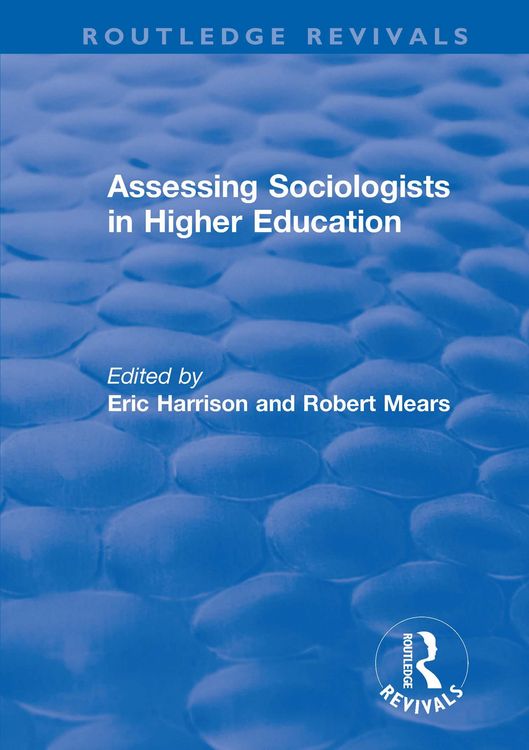 Produktbild: Assessing Sociologists in Higher Education