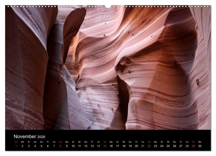 Produktbild: Sand und Stein 2026 (Wandkalender 2026 DIN A2 quer), CALVENDO Monatskalender