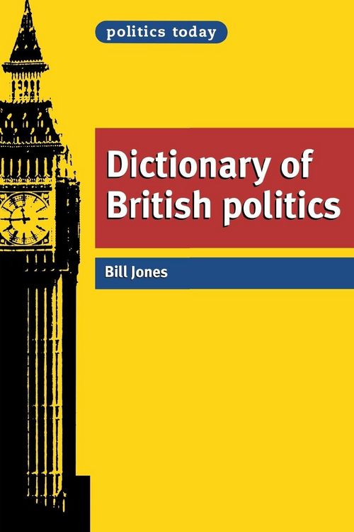 Produktbild: Dictionary of British Politics