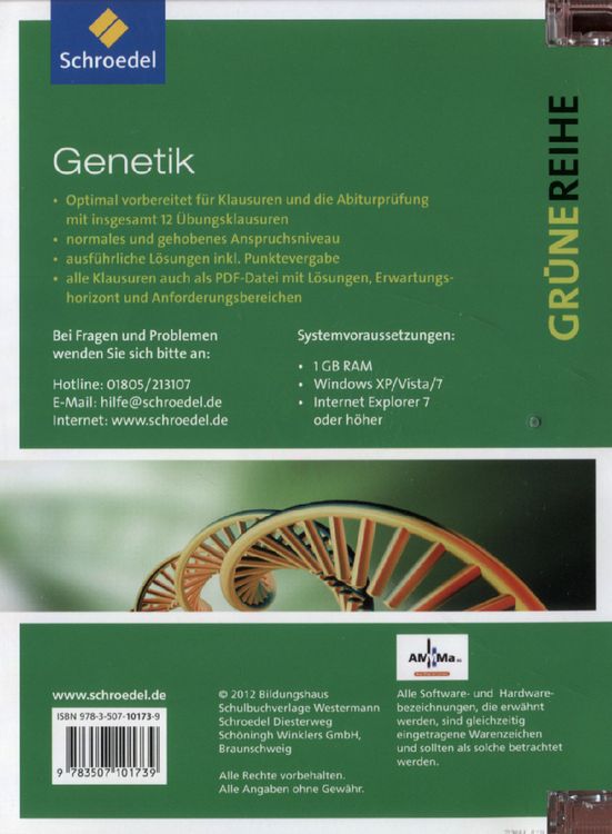 Produktbild: Gr&uuml;ne Reihe - Genetik